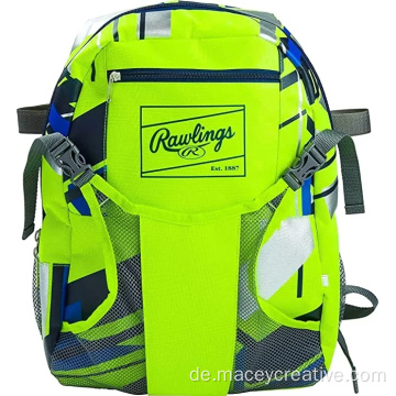 Baseball -Rucksack im Freien im Freien